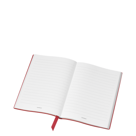 Medium Notebook in Sartorial Leather, Lined Pages