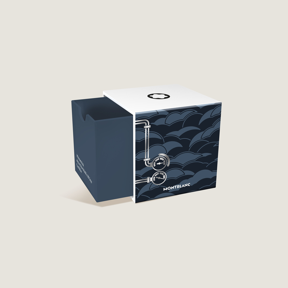 Ink Bottle, Meisterst&uuml;ck Around the World in 80 Days, Coal Blue - 50ml - 3
