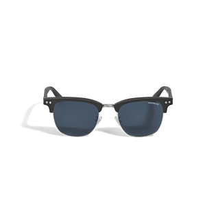 Squared Sunglasses with Black Colored Acetate Frame