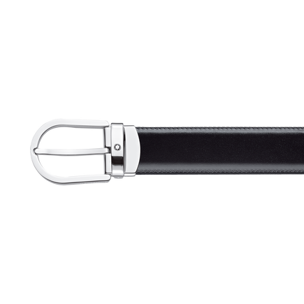 Horseshoe 30&nbsp;mm Reversible Belt in Leather