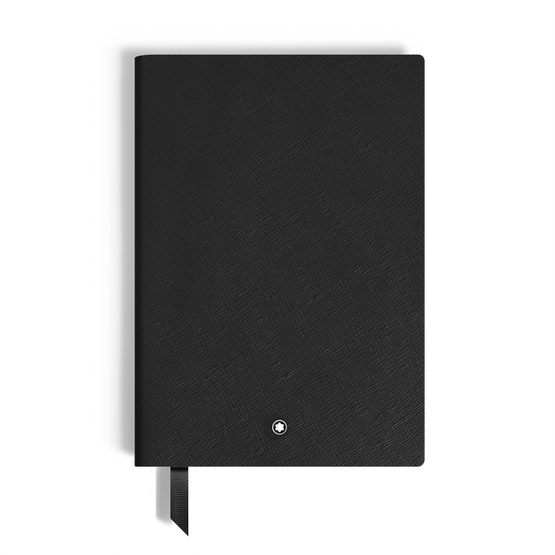 Medium Notebook, Saffiano Leather, Black – Lined Pages - 2