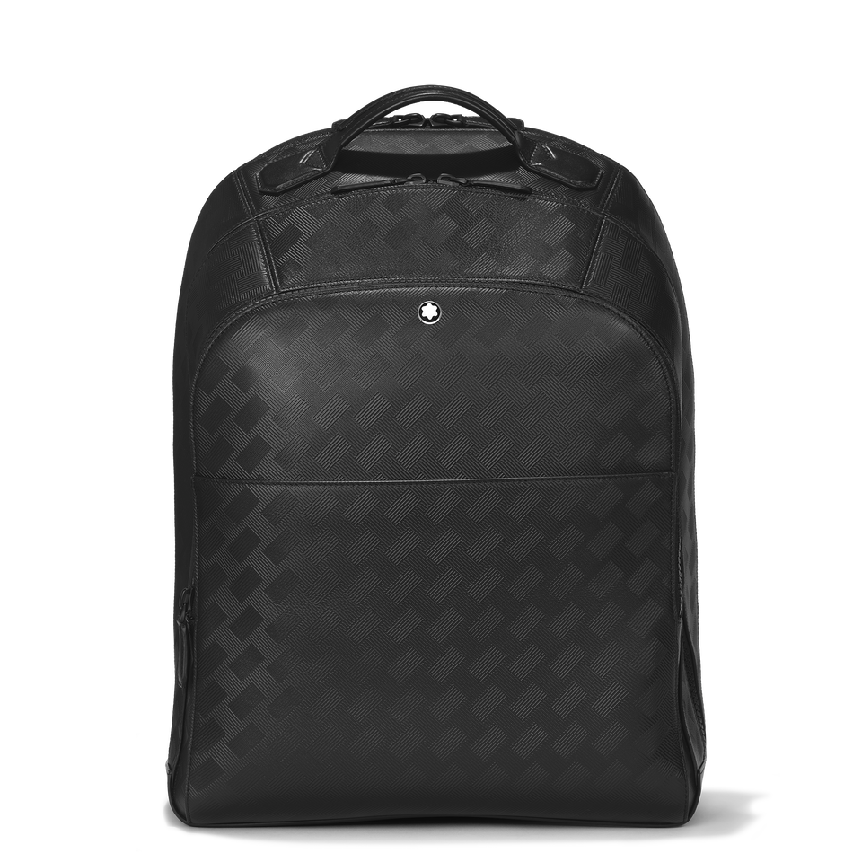 Large Backpack with 3 Compartments in Extreme Leather - 1