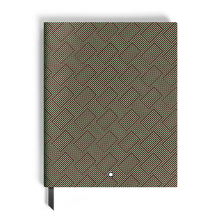 #163 Large Notebook, Extreme 3.0 Multilime Leather, Green &ndash; Lined