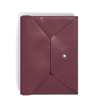 Montblanc Medium Envelope Notebook in Cassis Leather