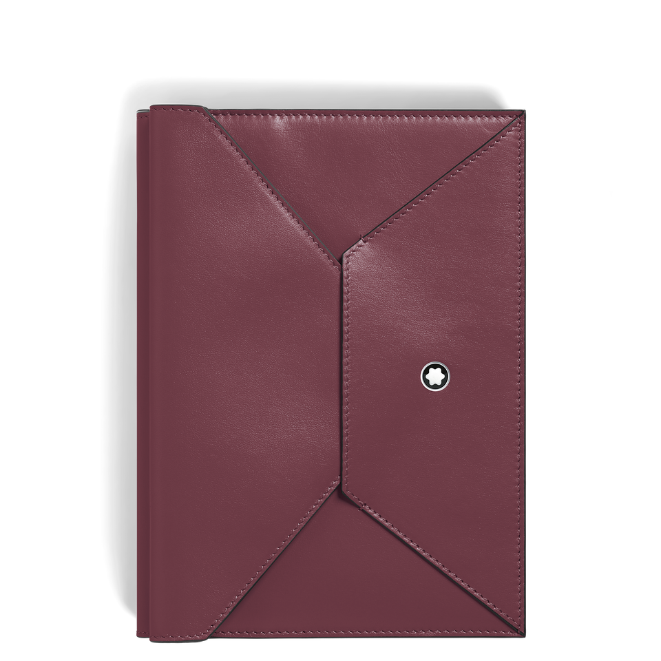 Montblanc Medium Envelope Notebook in Cassis Leather - 1