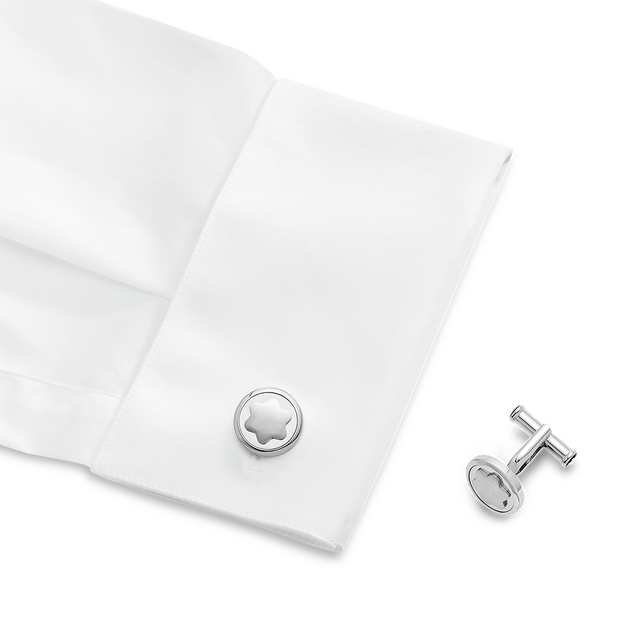 Star Cufflinks with Resin Inlay - 3