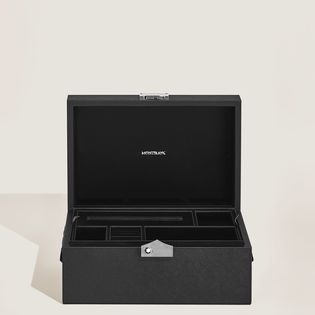 Writing Instruments Collector Box in Black Leather