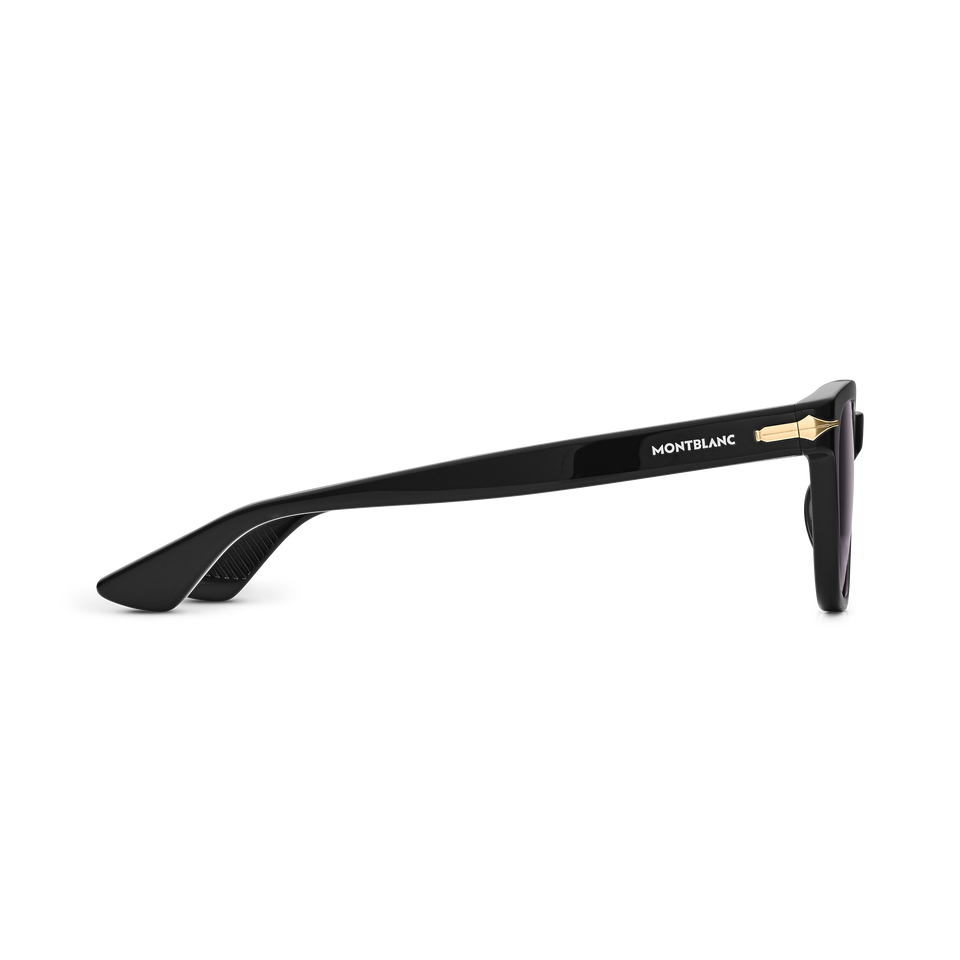 Squared Sunglasses with Black Coloured Acetate Frame (S) - 2