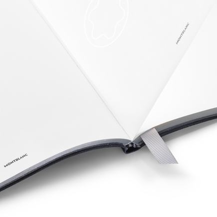 Medium Notebook in Sartorial Leather, Blank Pages