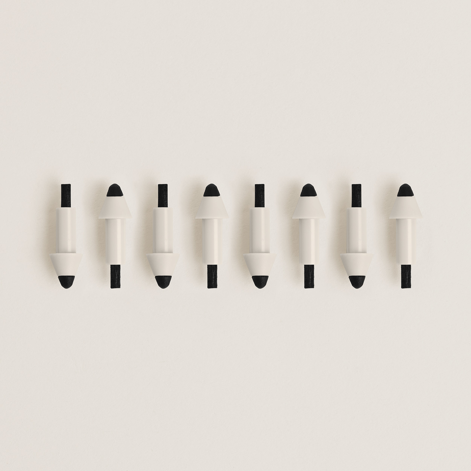 Linen Replacement Tips for Montblanc Digital Pen, Ivory - 2