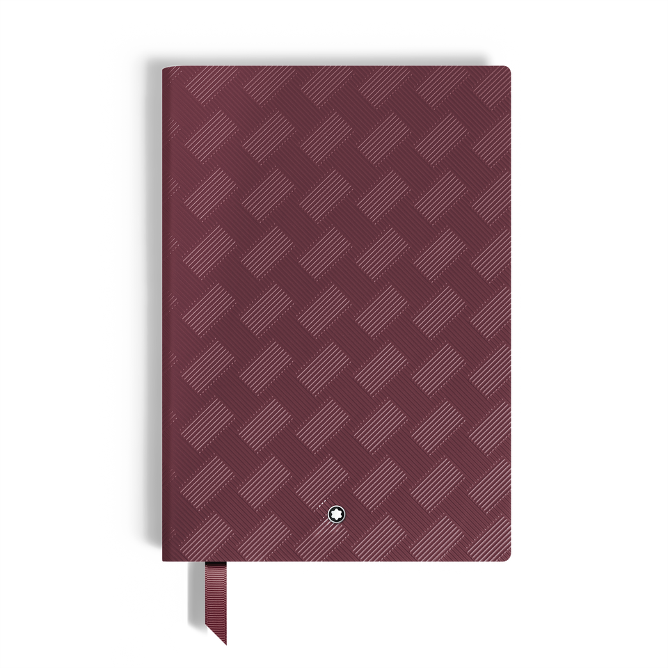 #146 Small Notebook, Extreme 3.0 Cassis Leather, Burgundy &ndash; Lined - 1