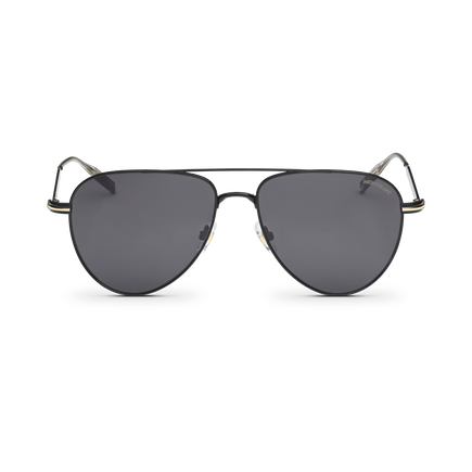 Squared Sunglasses with Black Coloured Metal Frame