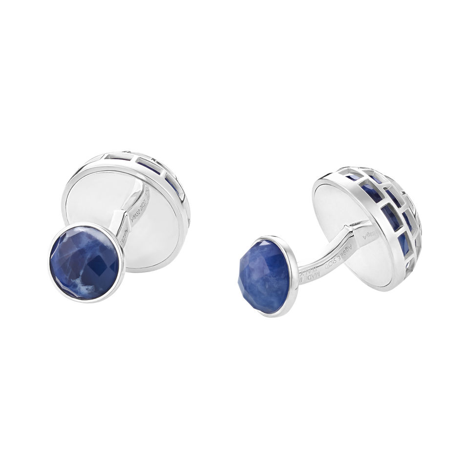 Montblanc Meisterst&uuml;ck  Cufflinks with Sodalite stone - 3