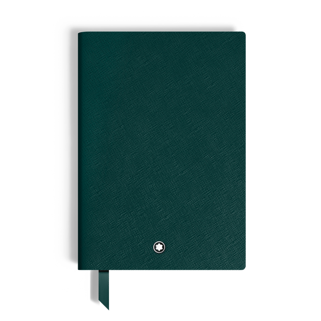 Medium Notebook, Saffiano Leather, British Green – Lined Pages - 2