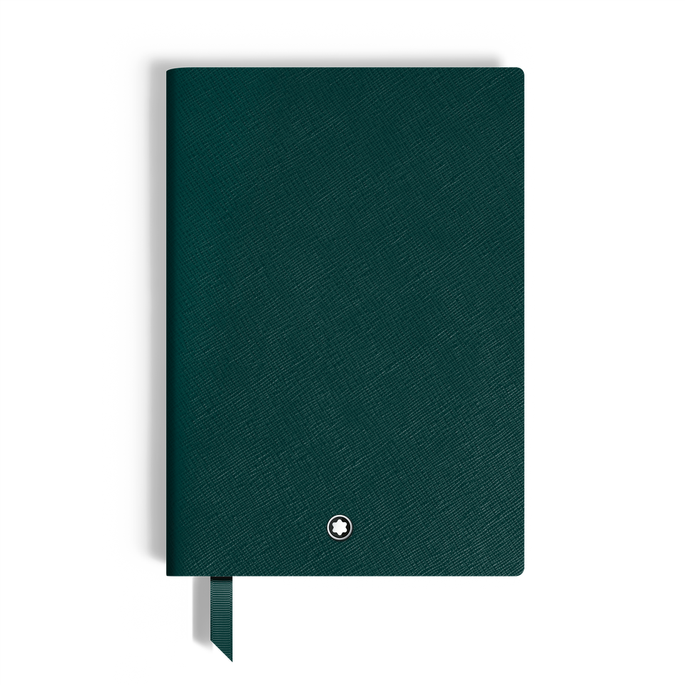 Medium Notebook, Saffiano Leather, British Green &ndash; Lined Pages - 2