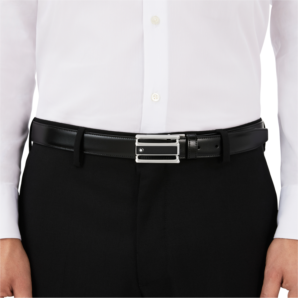 Horseshoe 30&nbsp;mm Reversible Belt in Leather - 4