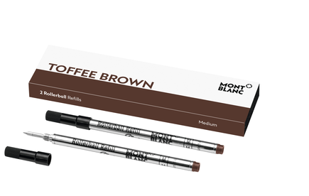 2 Rollerball Refills, Toffee Brown - Medium
