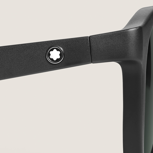 Round Sunglasses with Black Colored Injected Frame