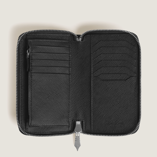 Sartorial Medium Wallet 12cc with Zip - 4