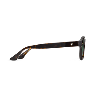Round Sunglasses with Havana Coloured Acetate Frame