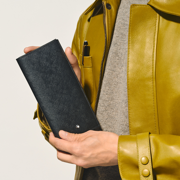 Sartorial Wallet 14cc with Zipped Pocket  - 2