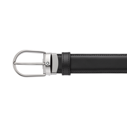 Horseshoe 30&nbsp;mm Reversible Belt in Leather
