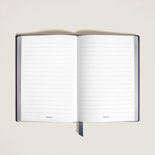 Meisterst&uuml;ck Around the World in 80 Days Medium Notebook, Blue, Lined Pages
