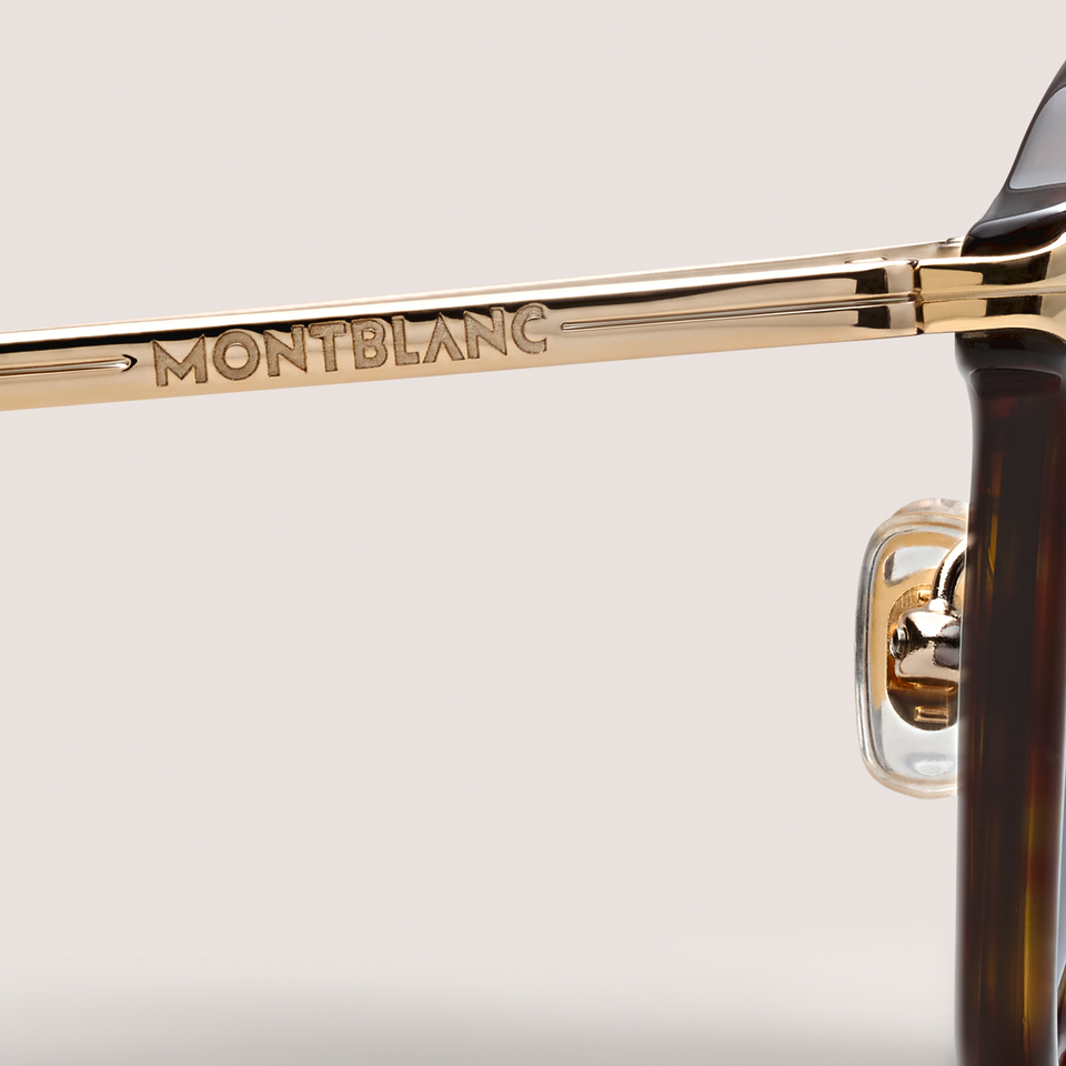 Round Sunglasses with Havana Acetate Frame  - 3