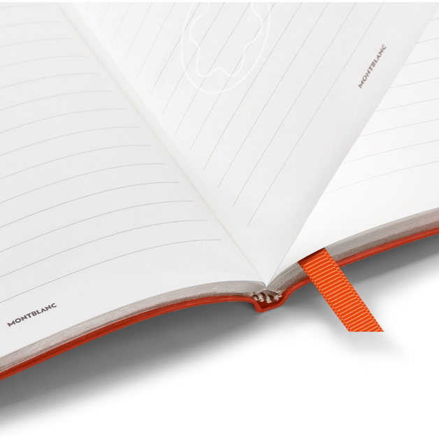 Medium Notebook in Sartorial Leather, Lined Pages - 4
