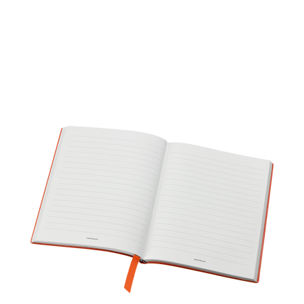 Medium Notebook in Sartorial Leather, Lined Pages