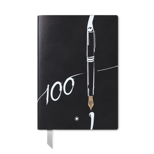Notebook #146 small, Meisterst&uuml;ck 100 years, Black - Lined