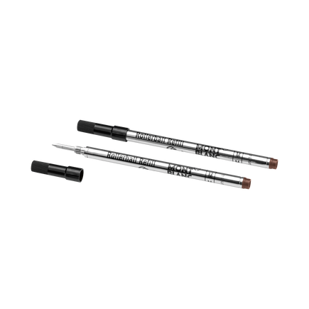 2 Rollerball Refills, Toffee Brown - Medium