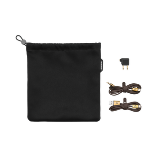 Brown Travel Set for Montblanc MB 01 Headphones