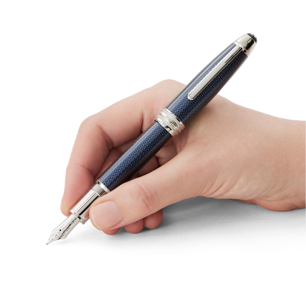 Meisterst&uuml;ck Solitaire Blue Hour LeGrand Fountain Pen - 3
