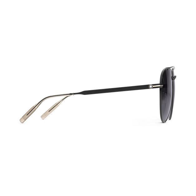 Squared Sunglasses with Black Coloured Metal Frame - 4