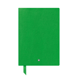 Medium Notebook in Sartorial Leather, Lined Pages