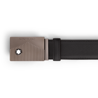 Black 35&nbsp;mm leather belt