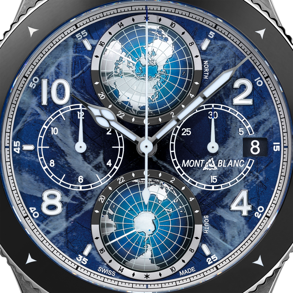 Montblanc 1858 Geosphere Chronograph 0 Oxygen Limited Edition - 290 pieces - 4