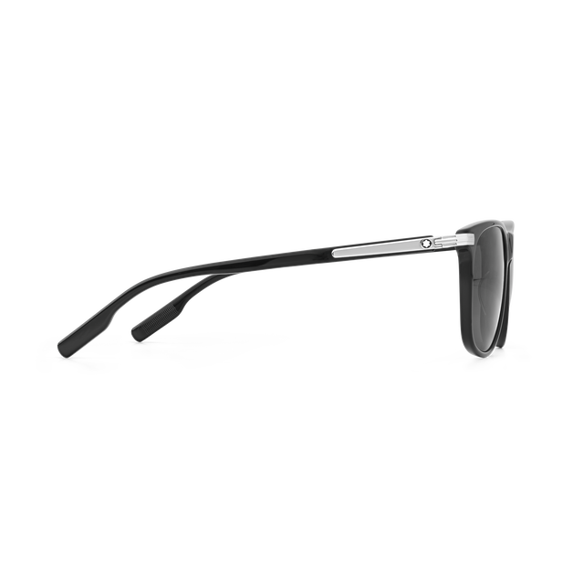 Rectangular Sunglasses with Black-coloured Acetate Frame - 4