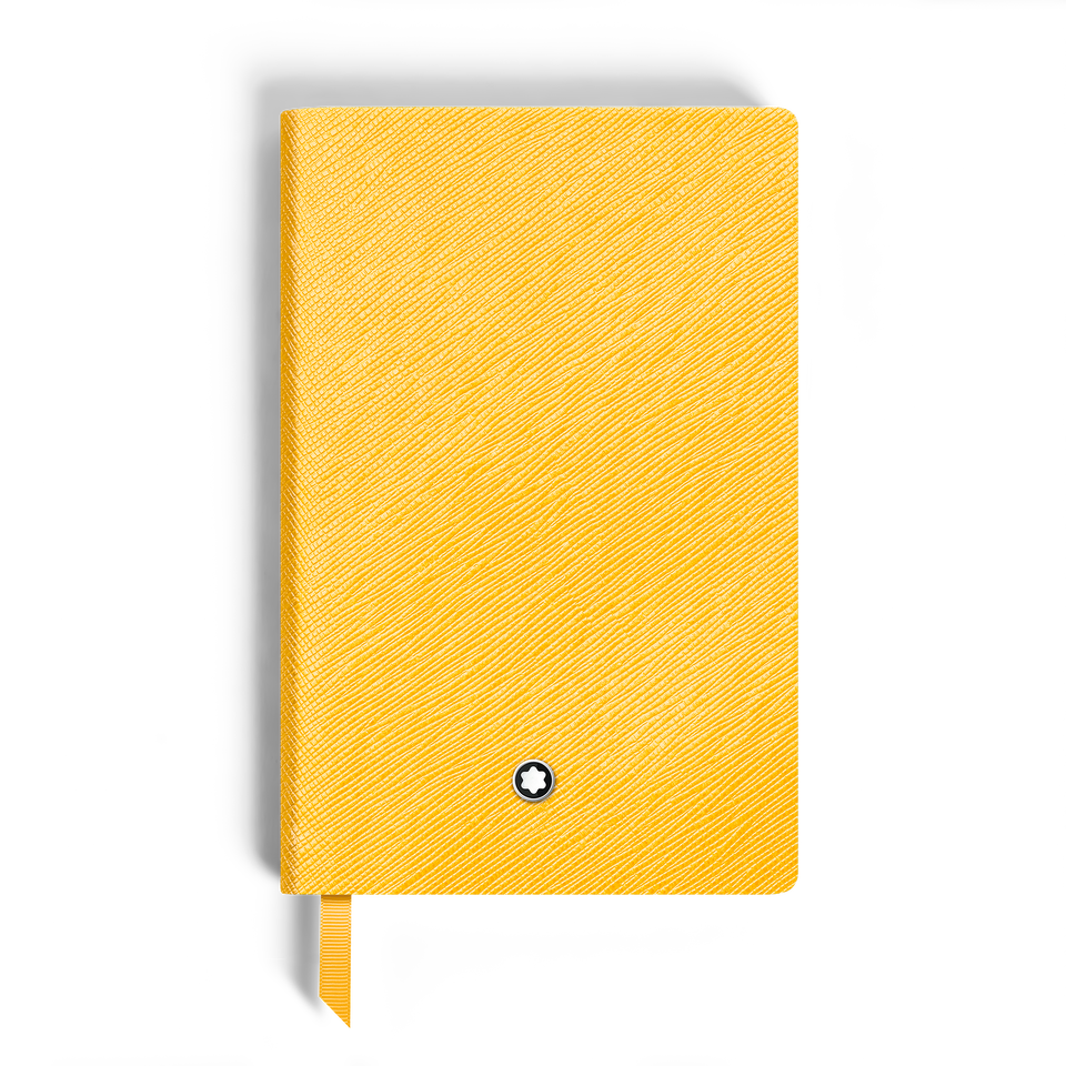 Small Notebook, Saffiano Leather, Modena Yellow &ndash; Lined Pages - 2
