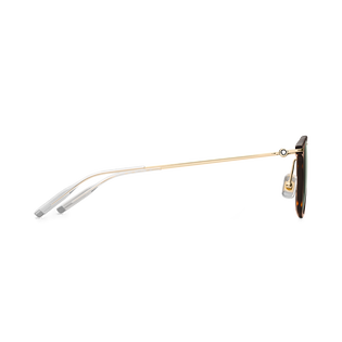 Round Sunglasses with Havana Coloured Injected Frame