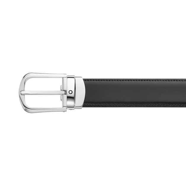 Horseshoe 30&nbsp;mm Reversible Belt in Leather - 4