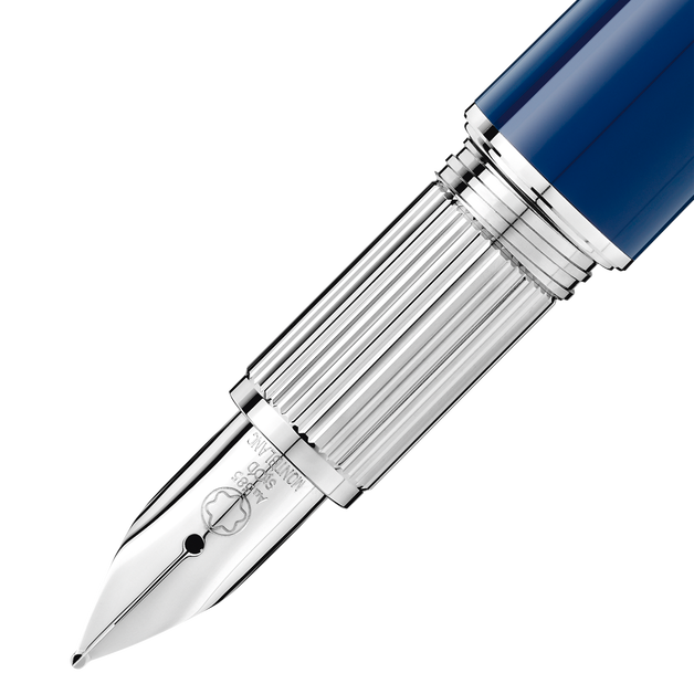 StarWalker Blue Planet Precious Resin Fountain Pen (F) - 2