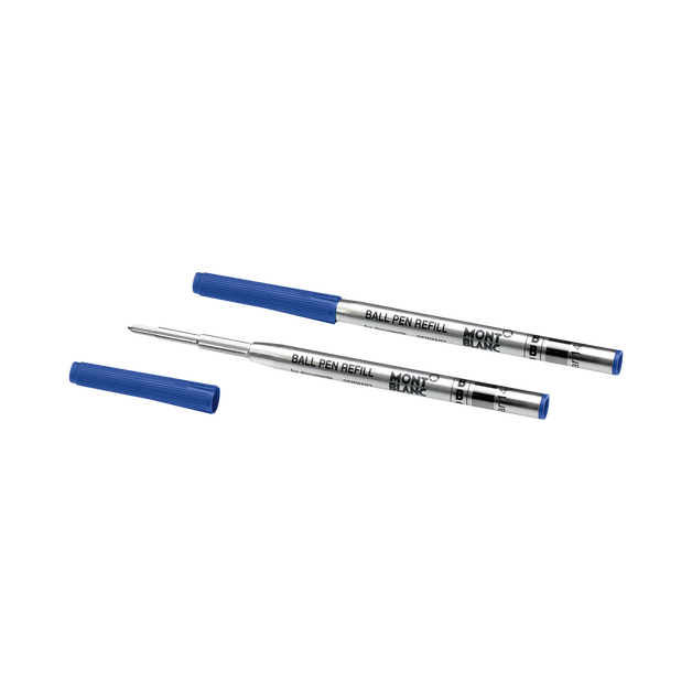 2x Ballpoint Refills, Royal Blue - 2