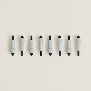 Linen Replacement Tips for Montblanc Digital Pen, Grey