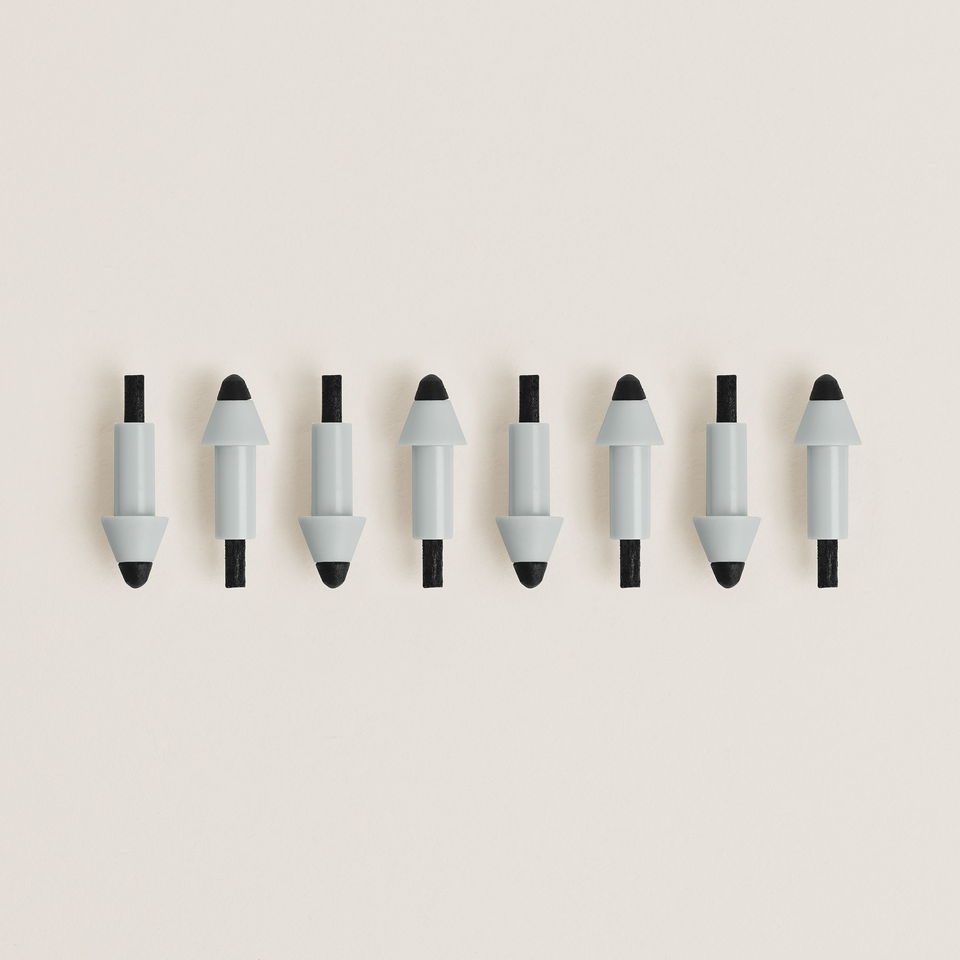 Linen Replacement Tips for Montblanc Digital Pen, Grey - 2