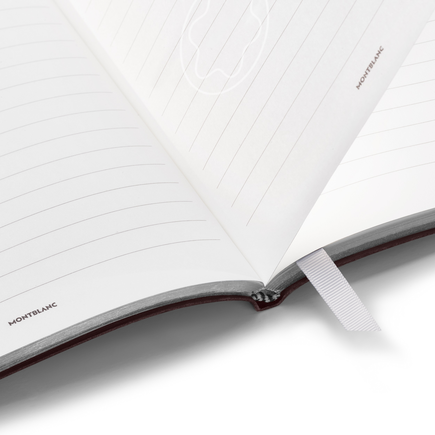 Medium Notebook in Sartorial Leather, Lined Pages