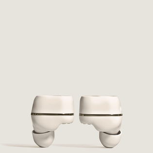 MTB03 In-ear right and left headphones Ivory colour