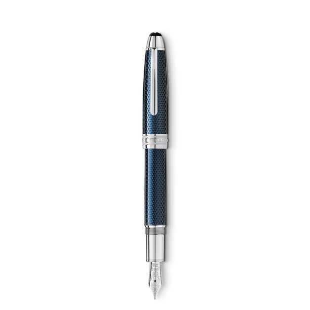 Meisterst&uuml;ck Solitaire Blue Hour LeGrand Fountain Pen - 1