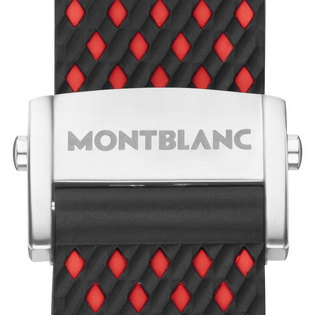 Red Rubber Sport Strap